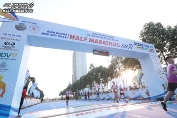 BINH DUONG NEW CITY HALF MARATHON 2024 - Ảnh #1819531
