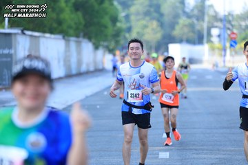BINH DUONG NEW CITY HALF MARATHON 2024 - Ảnh #1770606