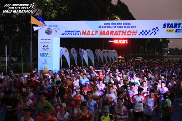 BINH DUONG NEW CITY HALF MARATHON 2024 - Ảnh #1737941