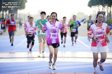 BINH DUONG NEW CITY HALF MARATHON 2024 - Ảnh #1761919