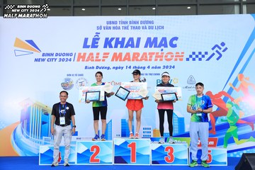 BINH DUONG NEW CITY HALF MARATHON 2024 - Ảnh #1790584
