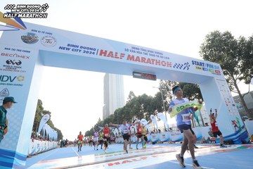 BINH DUONG NEW CITY HALF MARATHON 2024 - Ảnh #1821762