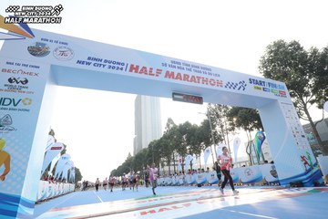 BINH DUONG NEW CITY HALF MARATHON 2024 - Ảnh #1821547