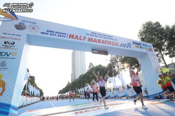 BINH DUONG NEW CITY HALF MARATHON 2024 - Ảnh #1821125