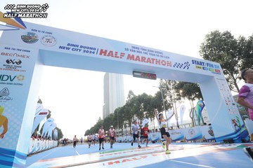 BINH DUONG NEW CITY HALF MARATHON 2024 - Ảnh #1821555