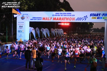 BINH DUONG NEW CITY HALF MARATHON 2024 - Ảnh #1737516