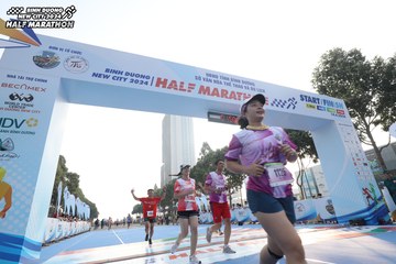 BINH DUONG NEW CITY HALF MARATHON 2024 - Ảnh #1821090