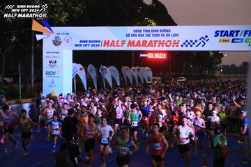 BINH DUONG NEW CITY HALF MARATHON 2024 - Ảnh #1737930