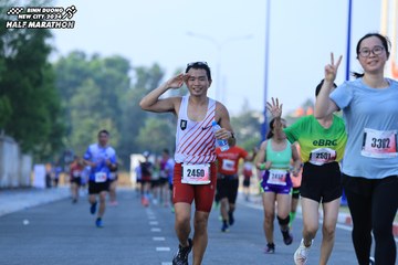 BINH DUONG NEW CITY HALF MARATHON 2024 - Ảnh #1765742