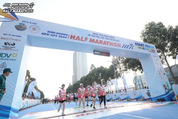BINH DUONG NEW CITY HALF MARATHON 2024 - Ảnh #1821747