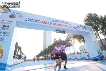 BINH DUONG NEW CITY HALF MARATHON 2024 - Ảnh #1820858