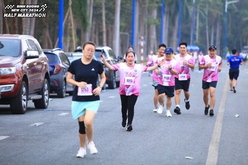 BINH DUONG NEW CITY HALF MARATHON 2024 - Ảnh #1755300