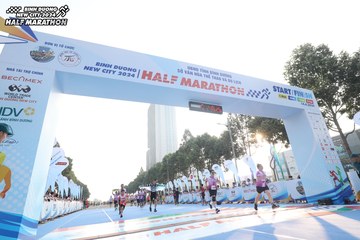 BINH DUONG NEW CITY HALF MARATHON 2024 - Ảnh #1820937