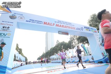 BINH DUONG NEW CITY HALF MARATHON 2024 - Ảnh #1822182