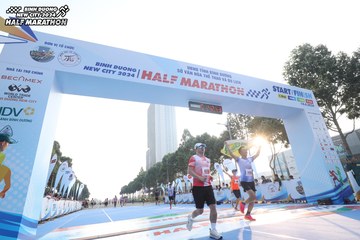 BINH DUONG NEW CITY HALF MARATHON 2024 - Ảnh #1820535