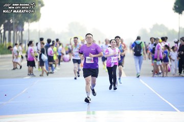BINH DUONG NEW CITY HALF MARATHON 2024 - Ảnh #1760595