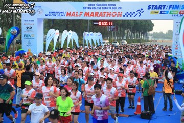 BINH DUONG NEW CITY HALF MARATHON 2024 - Ảnh #1738446