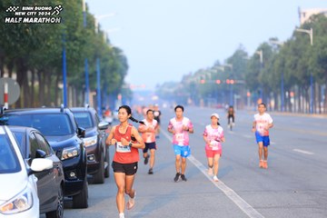 BINH DUONG NEW CITY HALF MARATHON 2024 - Ảnh #1739836