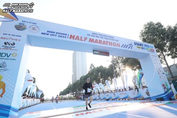BINH DUONG NEW CITY HALF MARATHON 2024 - Ảnh #1820752
