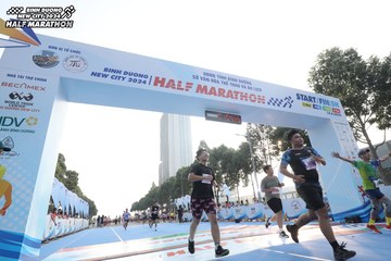 BINH DUONG NEW CITY HALF MARATHON 2024 - Ảnh #1821480