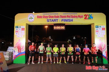 BƯỚC CHẠY CHÀO XUÂN THÀNH PHỐ QUẢNG NGÃI 2024 - Ảnh #1212611