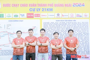 BƯỚC CHẠY CHÀO XUÂN THÀNH PHỐ QUẢNG NGÃI 2024 - Ảnh #1198647