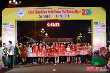 BƯỚC CHẠY CHÀO XUÂN THÀNH PHỐ QUẢNG NGÃI 2024 - Ảnh #1238659