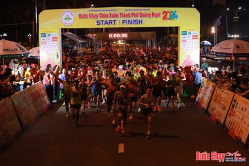BƯỚC CHẠY CHÀO XUÂN THÀNH PHỐ QUẢNG NGÃI 2024 - Ảnh #1212999