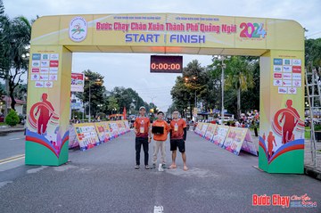 BƯỚC CHẠY CHÀO XUÂN THÀNH PHỐ QUẢNG NGÃI 2024 - Ảnh #1198279