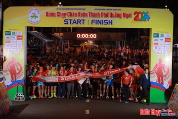 BƯỚC CHẠY CHÀO XUÂN THÀNH PHỐ QUẢNG NGÃI 2024 - Ảnh #1212982