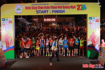 BƯỚC CHẠY CHÀO XUÂN THÀNH PHỐ QUẢNG NGÃI 2024 - Ảnh #1212976