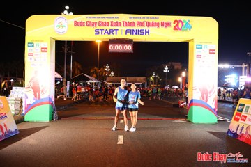BƯỚC CHẠY CHÀO XUÂN THÀNH PHỐ QUẢNG NGÃI 2024 - Ảnh #1212675