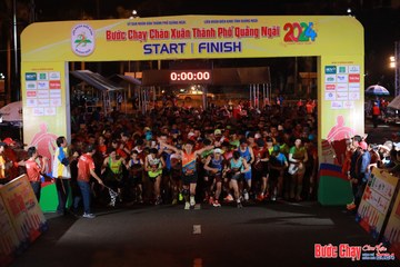 BƯỚC CHẠY CHÀO XUÂN THÀNH PHỐ QUẢNG NGÃI 2024 - Ảnh #1212991