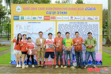 BƯỚC CHẠY CHÀO XUÂN THÀNH PHỐ QUẢNG NGÃI 2024 - Ảnh #1195006