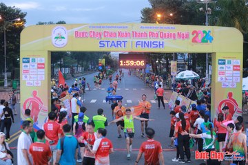 BƯỚC CHẠY CHÀO XUÂN THÀNH PHỐ QUẢNG NGÃI 2024 - Ảnh #1220619
