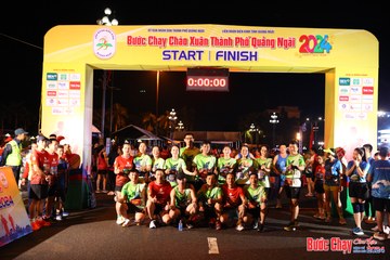 BƯỚC CHẠY CHÀO XUÂN THÀNH PHỐ QUẢNG NGÃI 2024 - Ảnh #1212661
