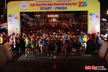 BƯỚC CHẠY CHÀO XUÂN THÀNH PHỐ QUẢNG NGÃI 2024 - Ảnh #1212995