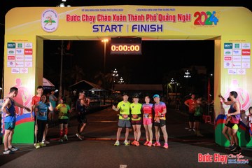 BƯỚC CHẠY CHÀO XUÂN THÀNH PHỐ QUẢNG NGÃI 2024 - Ảnh #1212612