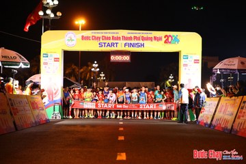 BƯỚC CHẠY CHÀO XUÂN THÀNH PHỐ QUẢNG NGÃI 2024 - Ảnh #1212708