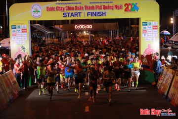 BƯỚC CHẠY CHÀO XUÂN THÀNH PHỐ QUẢNG NGÃI 2024 - Ảnh #1212996