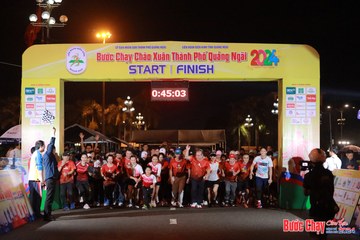 BƯỚC CHẠY CHÀO XUÂN THÀNH PHỐ QUẢNG NGÃI 2024 - Ảnh #1238715