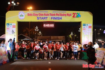 BƯỚC CHẠY CHÀO XUÂN THÀNH PHỐ QUẢNG NGÃI 2024 - Ảnh #1238734