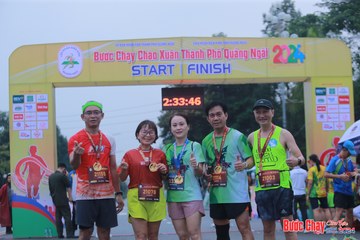 BƯỚC CHẠY CHÀO XUÂN THÀNH PHỐ QUẢNG NGÃI 2024 - Ảnh #1222019