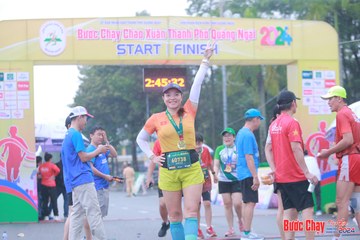 BƯỚC CHẠY CHÀO XUÂN THÀNH PHỐ QUẢNG NGÃI 2024 - Ảnh #1222192