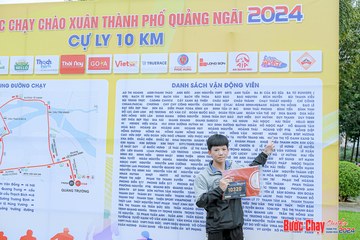 BƯỚC CHẠY CHÀO XUÂN THÀNH PHỐ QUẢNG NGÃI 2024 - Ảnh #1198676