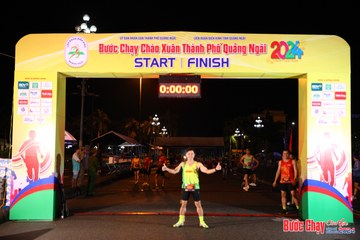 BƯỚC CHẠY CHÀO XUÂN THÀNH PHỐ QUẢNG NGÃI 2024 - Ảnh #1212617