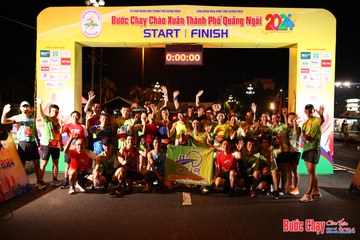 BƯỚC CHẠY CHÀO XUÂN THÀNH PHỐ QUẢNG NGÃI 2024 - Ảnh #1212658