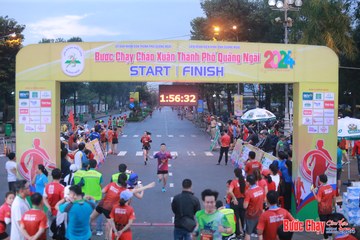 BƯỚC CHẠY CHÀO XUÂN THÀNH PHỐ QUẢNG NGÃI 2024 - Ảnh #1220557