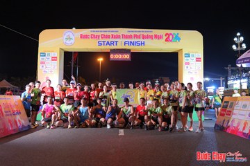 BƯỚC CHẠY CHÀO XUÂN THÀNH PHỐ QUẢNG NGÃI 2024 - Ảnh #1252495