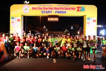 BƯỚC CHẠY CHÀO XUÂN THÀNH PHỐ QUẢNG NGÃI 2024 - Ảnh #1212656